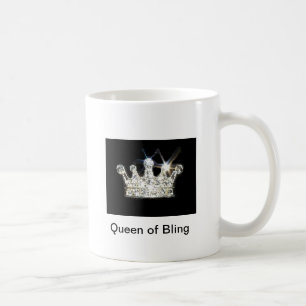 Koningin van Bling Coffee Mok