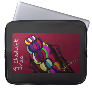 Koningin van bloem laptophoes laptop sleeve