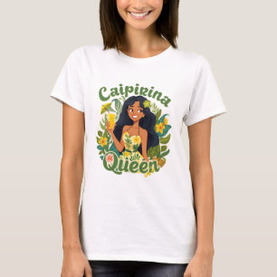 Koningin van Brazilië Trots Vrouw T-Shirt Koninkli