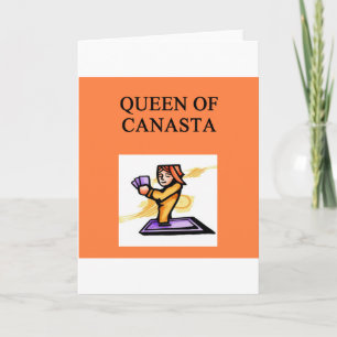 (koningin van canasta) kaart