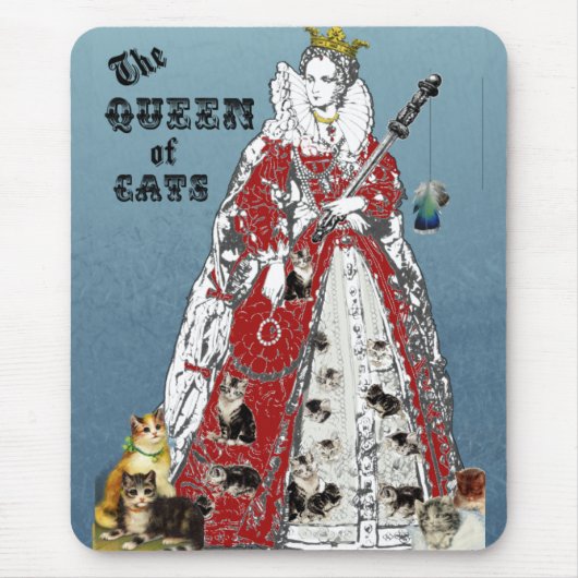 Koningin van Cats Mousepad Muismat (Voorkant)