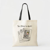 koningin van Chemo Tote Bag (Voorkant)