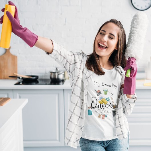 koningin van Clean T-shirt