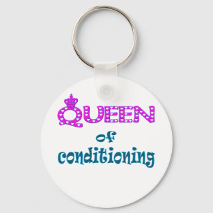 koningin van conditionering sleutelhanger