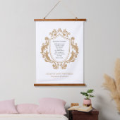 Koningin van Courage Healing Journey Poem Gold Bar Hangend Wandkleed (Slaapkamer)