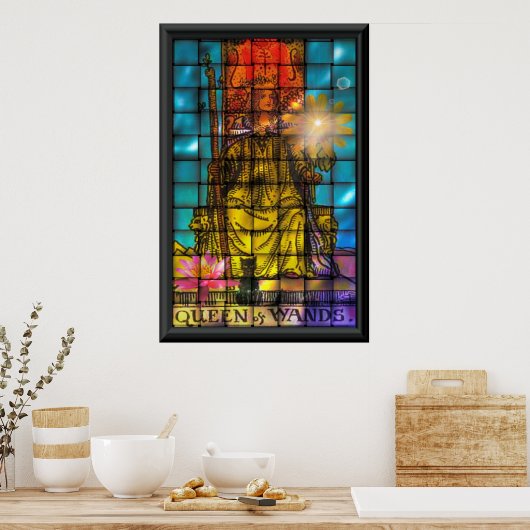 Koningin van de aarde poster (Keuken)