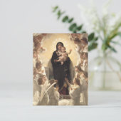 Koningin van de Angels Regina Angelorum door Bougu Briefkaart (Staand voorkant)