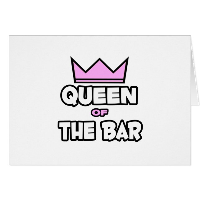 Koningin van de Bar (Voorkant Horizontaal)