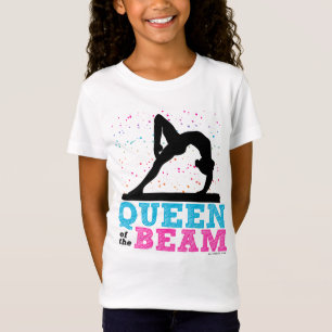 Koningin van de Beam Gymnastiek door Golly Girls T-shirt