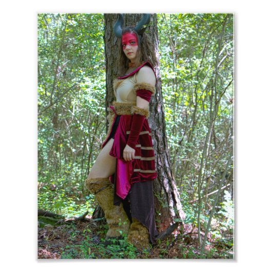 Koningin van de Beasts Foto Afdruk (Voorkant)