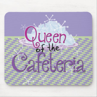 Koningin van de Cafetaria - Lunchdame Muismat