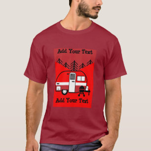 Koningin van de Camper - Funny Camping RV T-shirt