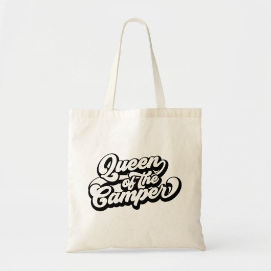 Koningin van de Camper Tote Bag (Voorkant)