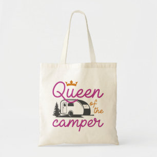 Koningin van de Camper Tote Bag