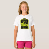 Koningin van de camping t-shirt (Voorkant volledig)