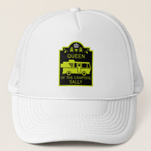 Koningin van de camping trucker pet