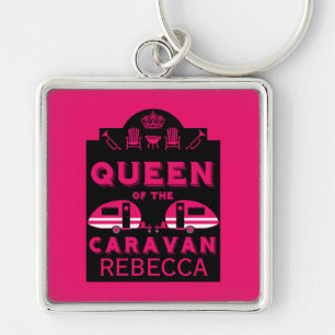 Koningin van de Caravan Sleutelhanger