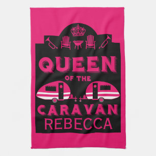Koningin van de Caravan Theedoek