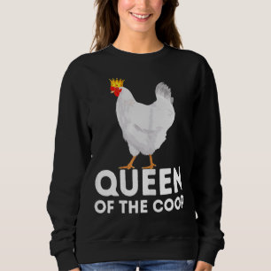 Koningin van de Coop Chicken Mam Gardening Trui