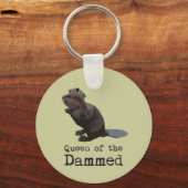 Koningin van de Dammed Sleutelhanger (Voorkant)