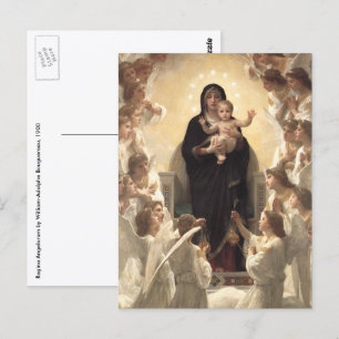 Koningin van de Engelen Regina Angelorum door Boug Briefkaart