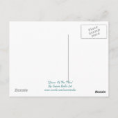 Koningin van de getijden - Goddess Art Briefkaart (Achterkant)