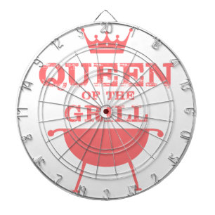 Koningin van de Gril, roze Dartbord