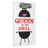 Koningin van de Gril, roze kroonrood Klembord (Rechts)