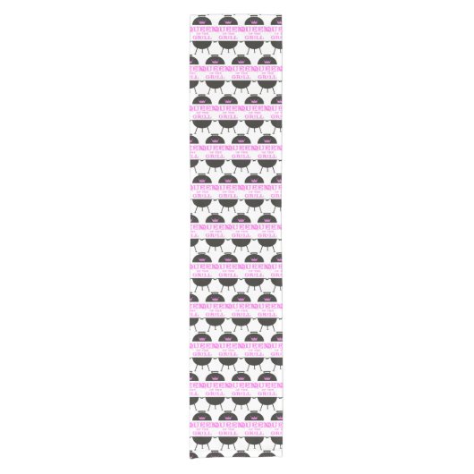 Koningin van de Gril, roze kroonroze Korte Tafelloper (Voorkant)