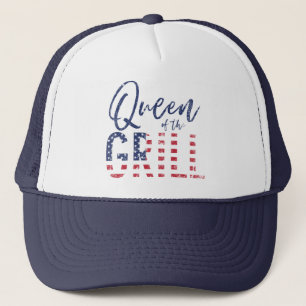 Koningin van de gril trucker pet