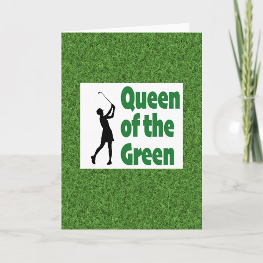 Koningin van de Groene golf Kaart (Voorkant)