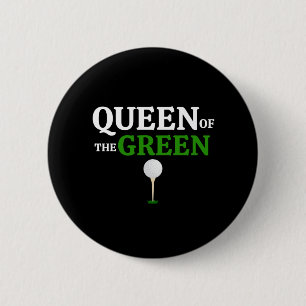 Koningin van de Groene Golf Ronde Button 5,7 Cm