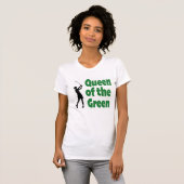 Koningin van de Groene golf T-shirt (Voorkant volledig)