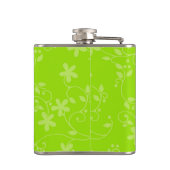 Koningin van de Groene Kolf Heupfles (Achterkant)