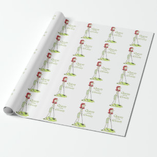 Koningin van de Groenen Cadeaupapier