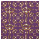 Koningin van de hartenkroongarnalen van koninklijk stof (Swatch)