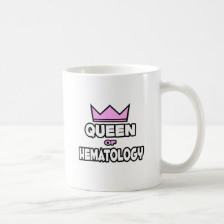 Koningin van de hematologie koffiemok