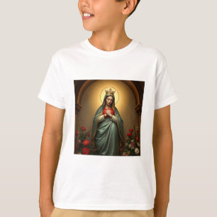 Koningin van de Hemel katholieke kinder T-shirt