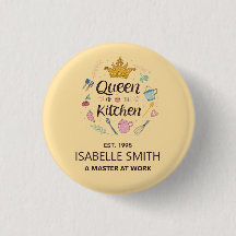 Koningin van de Keuken Aangepaste Naam Ontwerp