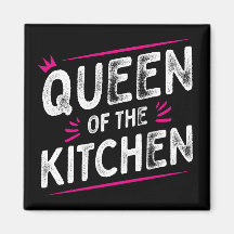 Koningin van de keukenmagneet