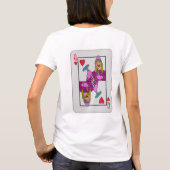 Koningin van de krulling t-shirt (Achterkant)