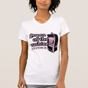 koningin van de machine t-shirt