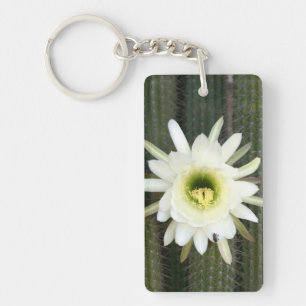 Koningin Van De Nacht Cactus Bloem, Karoo Regio Sleutelhanger