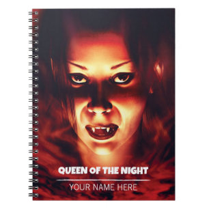 Koningin van de Nacht. Vampier vrouw Notitieboek