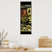 Koningin van de Night Opera Poster (Keuken)