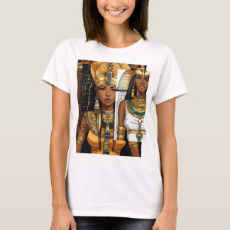 Koningin van de Nijl: Egyptisch geïnspireerd vrouw T-shirt