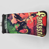 koningin van de panter wereld: Fantasy Pulp Golfheadcover (Voorkant)