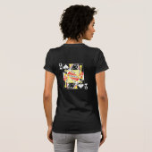 Koningin van de Schoppen T-Shirt (Achterkant volledig)