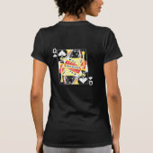 Koningin van de Schoppen T-Shirt (Achterkant)