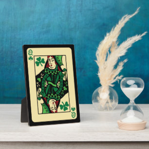 koningin van de shamrocks fotoplaat